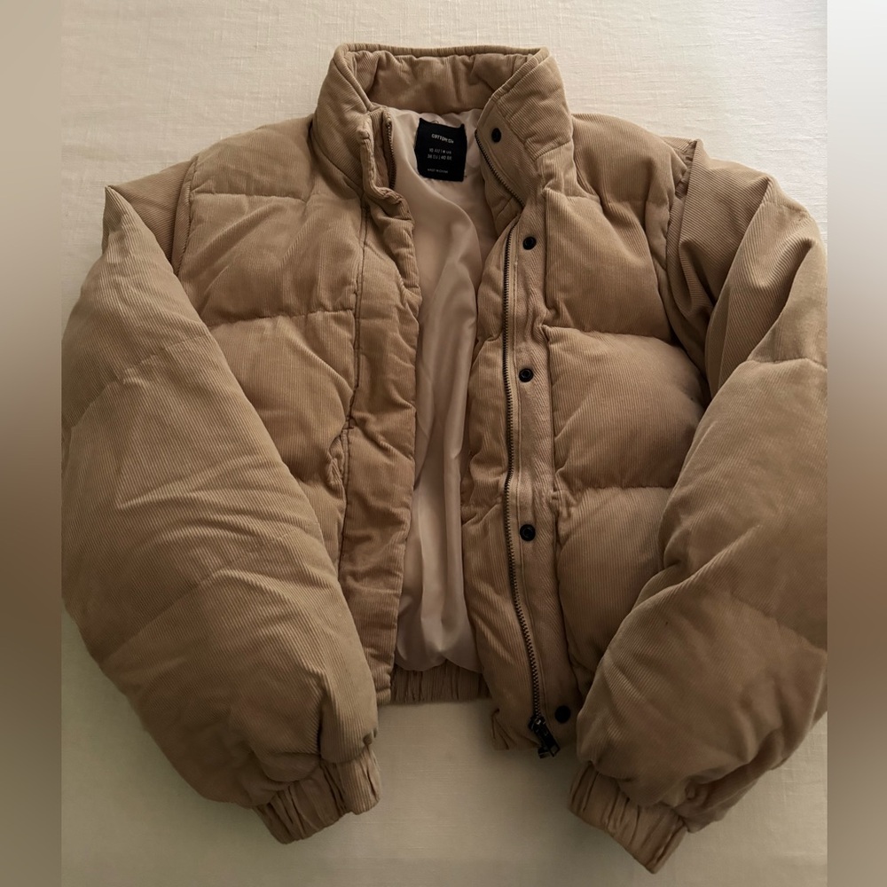 Cotton On Tan Puffer Jacket